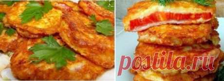 Прекрасная закуска - помидоры в кляре. Просто и очень вкусно! ￼