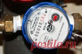 Россиян могут освободить от проверки водосчетчиков