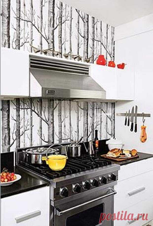 Отделка стен кухни