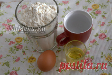 Вытяжное тесто для штруделя, пахлавы и рулета, рецепт