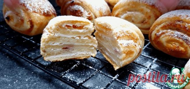 Рулетики с творожной начинкой Кулинарный рецепт(***)