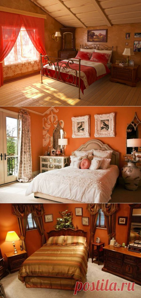 Интерьер спальни в теплых тонах: фотоподборка — Мой дом