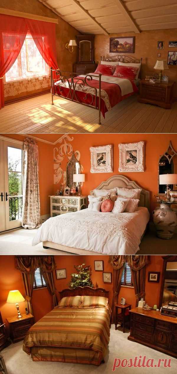 Интерьер спальни в теплых тонах: фотоподборка — Мой дом
