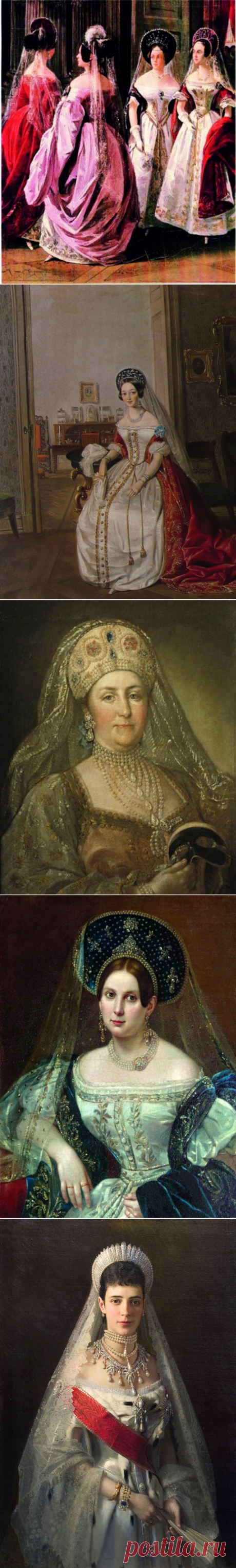 Придворный кокошник