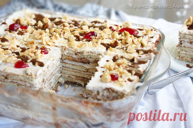 619. Торт из печенья (без выпечки) - 2