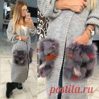 Уютное вязаное пальто 2018: 60 модных оригинальных фасонов для любой фигуры