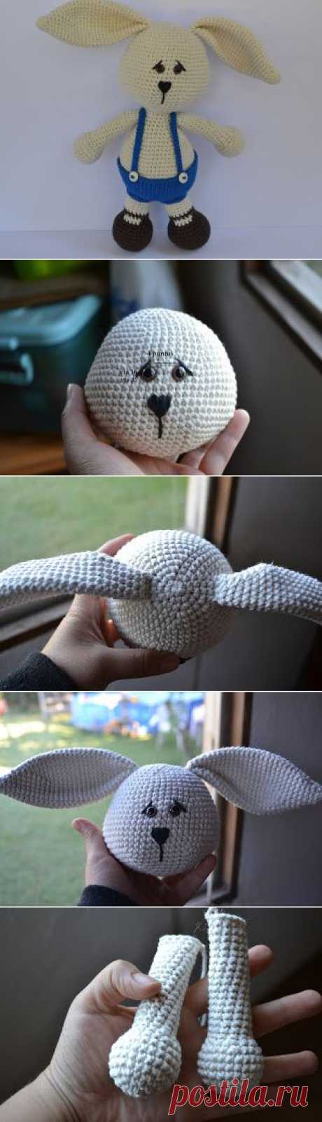 Это Amigurumi мир: Бесплатный шаблон Кролик ... !!!!