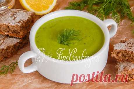 Суп-пюре из зеленого горошка - FineCooking.ru