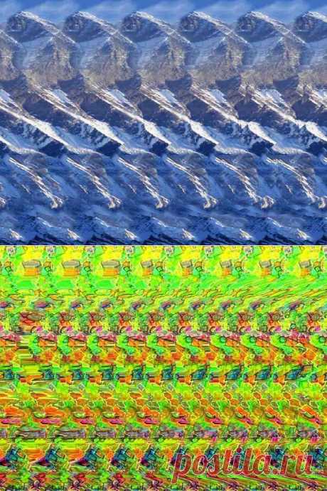 Стереокартинки для тренировки глаз