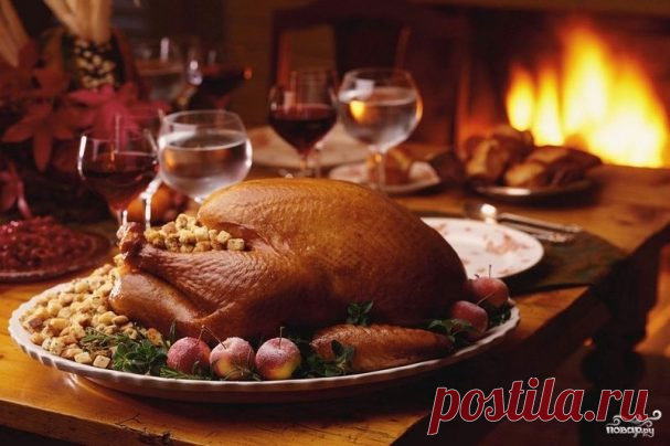 Фаршированный гусь - пошаговый рецепт с фото на Повар.ру