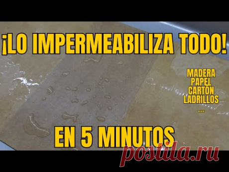 ¡Impermeabilízalo TODO por solo 2€ con este invento absurdo!