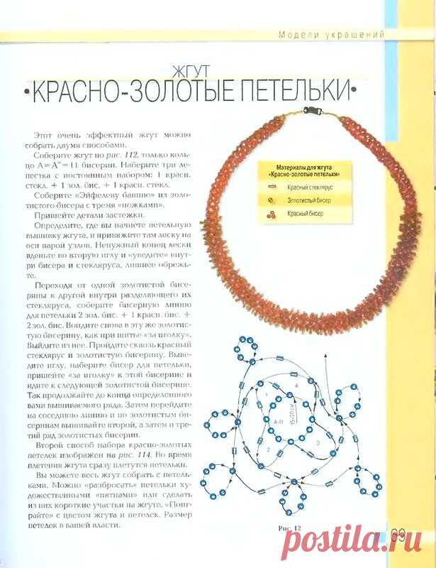 бисероплетение колье и ожерелья схемы жгут: 19 тыс изображений найдено в Яндекс.Картинках
