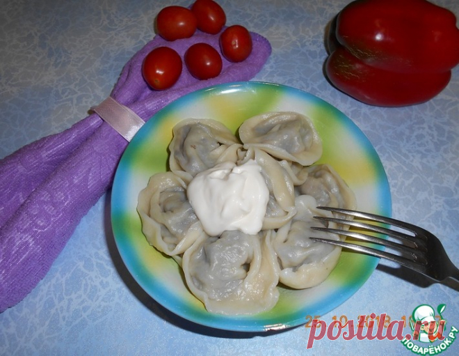 Пельмени с грибами – кулинарный рецепт