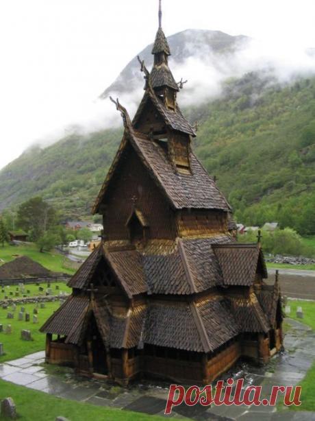 900 year old church in Norway | Oh the places I wish to go