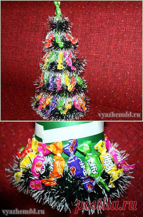 Елка из конфет | Милые мелочи