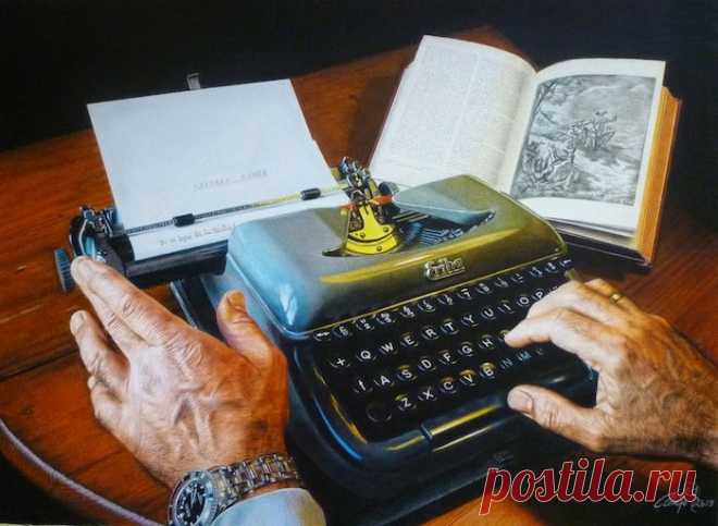(+1) - Гиперреалистические рисунки цветными карандашами от Адольфо Фернандеса Родригеса | Искусство