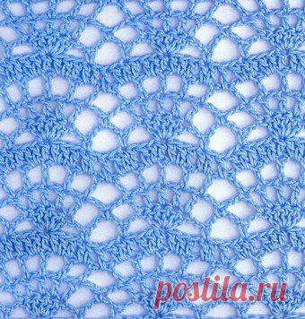 Узоры крючком.