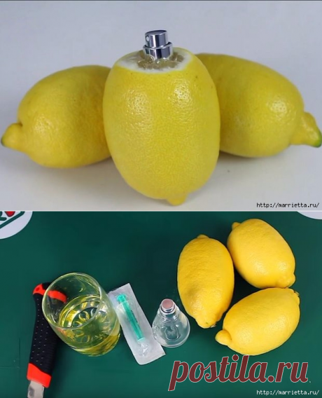Лимонный распылитель своими руками