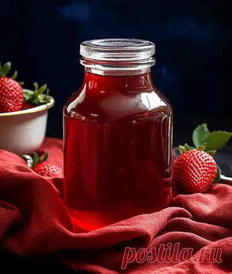 Рецепт клубничного сиропа