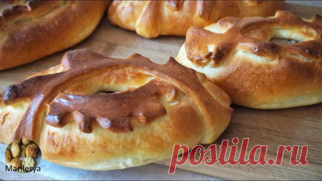 РАССТЕГАИ С МЯСОМ/Пирожки с мясом Идеальное воздушное, нежное тесто на пироги и пирожки, расстегаи с мясом, всё начиная от теста и до начинки и формовки подробно и понятно!Ещё похожие рецепты...