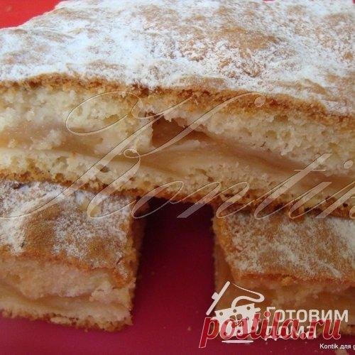 Бабушкин яблочный пирог - пошаговый рецепт с фото на Готовим дома