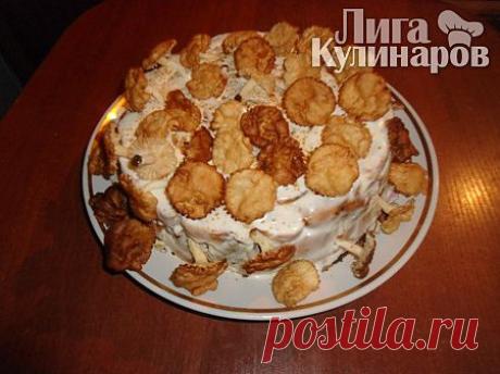 Торт"Трухлявый пень".
