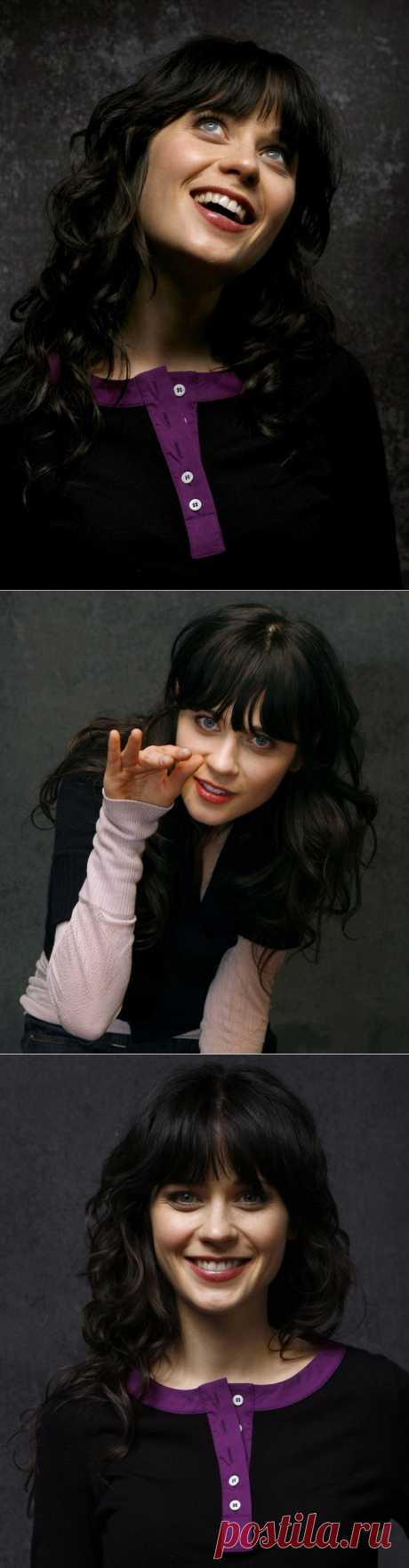 Зои Дешанель (Zooey Deschanel) в фотосессии Джеффа Веспа (Jeff Vespa) (2007).