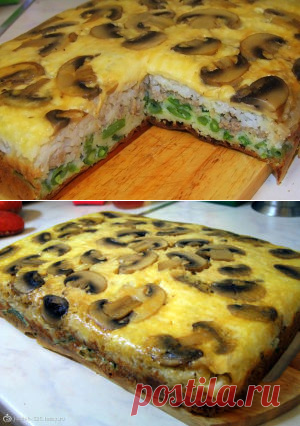 Слоёный пирог перевёртыш