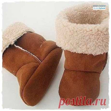 Домашние угги на раз-два