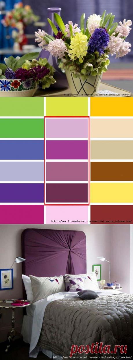 Эксперимент - сиренево-зелёный интерьер. Кто дерзнёт воплотить? | Ваш Дом