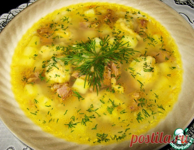 Суп с клецками "Домашний"