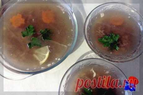Домашний холодец. Рецепт вкуснейшего домашнего холодца без желатина, ушей, хвостов и копыт. Рецепт с фото