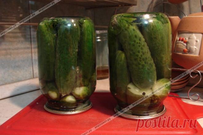 Маринованные огурцы пошаговый рецепт с фото