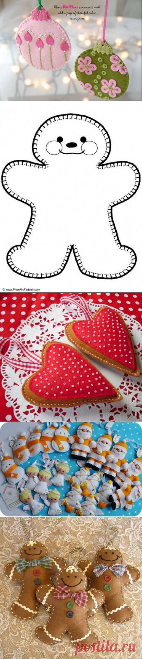 игрушки из фетра