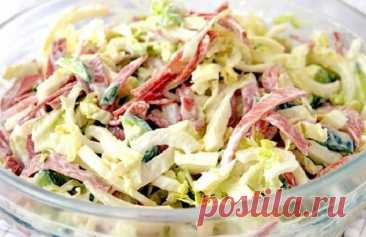 Салат «Быстро и вкусно» — Домашняя кулинария