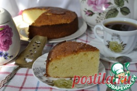 Манник-сметанник - кулинарный рецепт