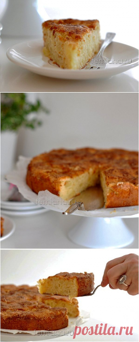 Очень вкусная творожная шарлотка