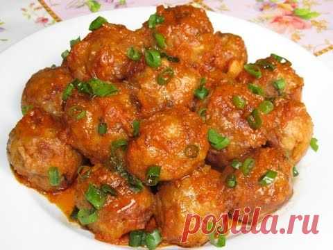 Тефтели с рисом - пошаговый кулинарный рецепт с фото. / Простые рецепты