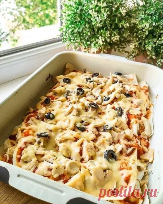 ОЧЕНЬ ВКУСНАЯ ПИЦЦА

 На 1/6 всей 