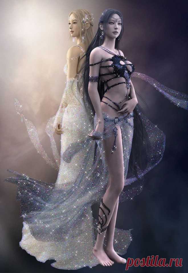 Самые красивые анимационные блестяшки