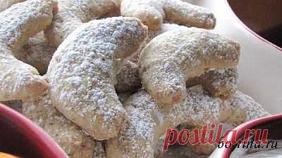 Vanillekipferl — ванильные полумесяцы | Вкусно и красиво!