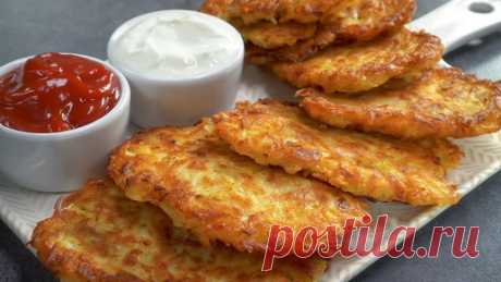 ХАШБРАУН _ HASH BROWNS - популярные картофельные драники с хрустящей корочкой. Рецепт Всегда Вкусно! | Всегда Вкусно! Видео рецепты  | Дзен