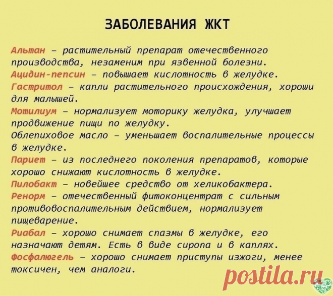Шпаргалка на всю жизнь: 99 лекарств, которые могут вылечить почти все.
НЕ ЗАБУДЬТЕ ПРОКОНСУЛЬТИРОВАТЬСЯ С ВРАЧОМ!