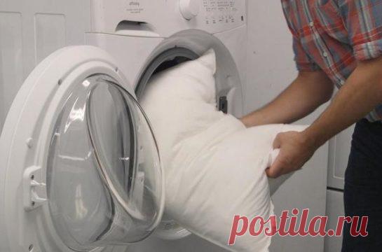 Как правильно стирать подушки с разными наполнителями в домашних условиях