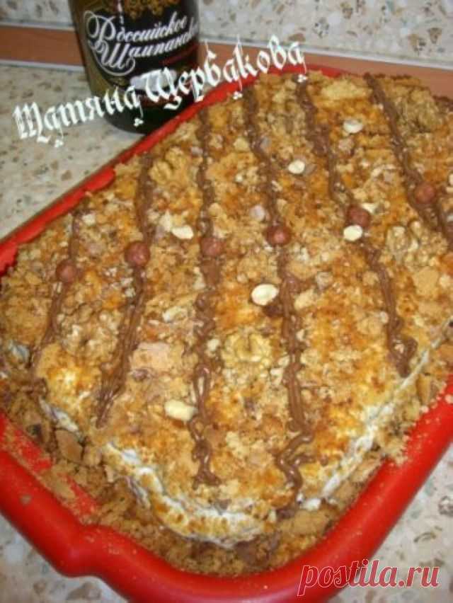 Торт со сметанным кремом