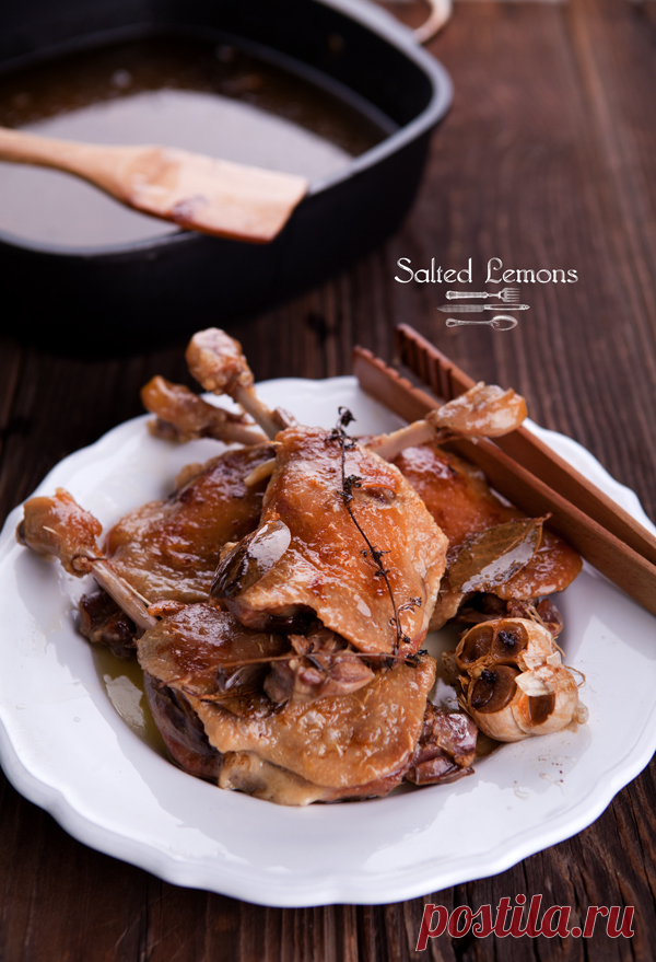 Making Duck Confit