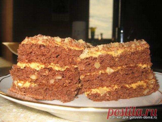 торт "Золотой ключик" &bull; Медовики