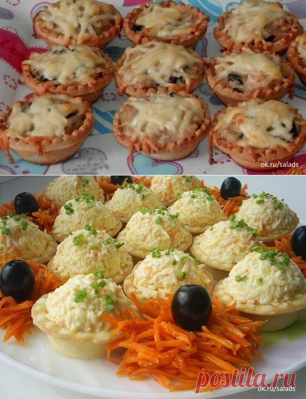 ТАРТАЛЕТКИ СЫРНЫЕ !!!
