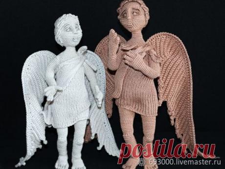 Мастер-класс : Вяжем крючком статуэтку «Ангел» | Журнал Ярмарки Мастеров