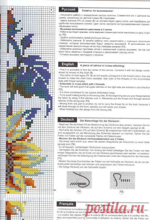 Gallery.ru / Фото #4 - Подсолнухи и маки: 2 схемы - frango